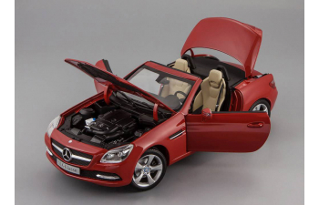 MERCEDES-BENZ SLK-Class (2011), red