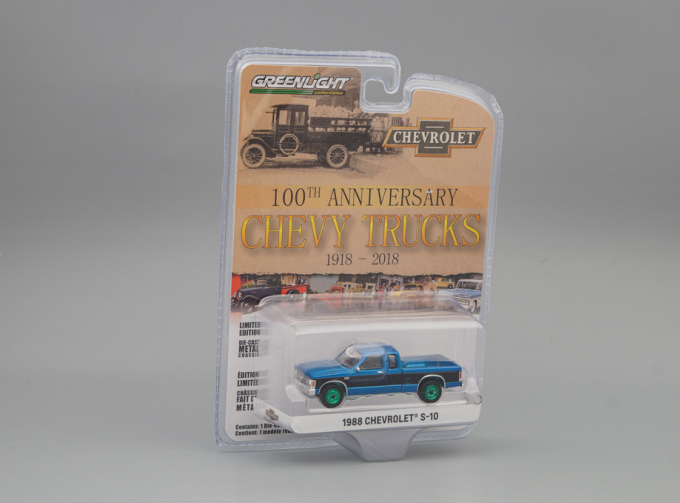 (Greenlight!) CHEVROLET S-10 Extended Cab "100th Anniversary of Chevy Trucks" 1988