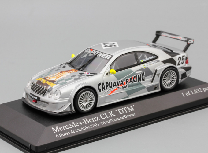 MERCEDES-BENZ CLK Coupe Capuava Racing Team 6h de Curitiba 2003 Diniz - Gomez - Gomez