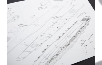 Сборная модель IJN Aircraft Carrier Taiho Standard Kit