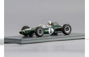 Brabham BT7 #6 4th French GP 1963 Jack Brabham