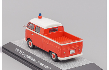 VOLKSWAGEN T1 Doka "FEUERWEHR" 1956, red