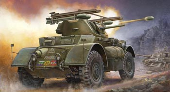 Сборная модель БТР Canadian Staghound Mk. I (Late Production) Equipped 60lb Rocket launch