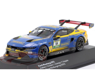 FORD Mustang GT3 #64 24h Nuerburgring Dennis Olsen, Arjun Maini, Frank Stippler, Jusuf Owega (2025)