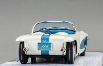 LA SALLE Roadster (1955), white / blue