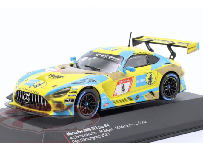 MERCEDES-BENZ AMG GT3 24h Nuerburgring Adam Christodoulou, Maro Engel, Manuel Metzger, Luca Stolz (2021)