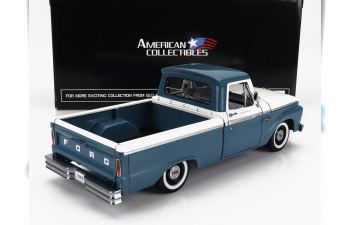 FORD F-100 Custom Cab Pick-up (1965), Blue White