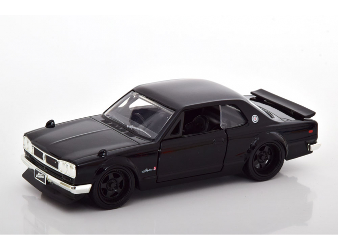 NISSAN Skyline 2000 GT-R (KPGC10) Fast Furious, Brian, black