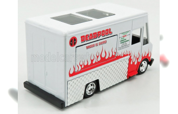 CHEVROLET P30 Van Food Truck Deadpool 2016, White Red