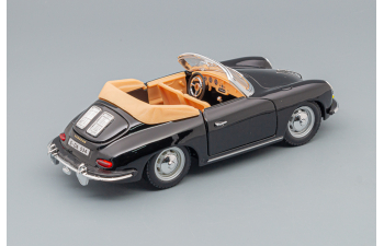 PORSCHE 356b Cabriolet (1961), Black