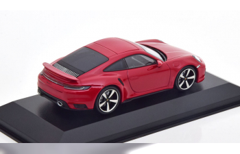 PORSCHE 911 (992) Turbo S Coupe (2020), red