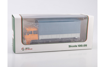 SKODA LIAZ 100.05, оранжевый / серый