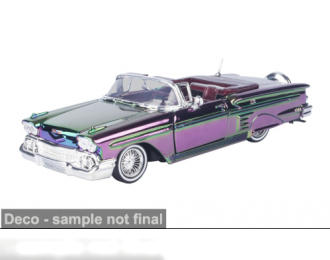 CHEVROLET Impala (1958), purple/green