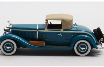 ISOTTA Fraschini 8A SS Castagna Roadster (закрытый) 1930 Blue