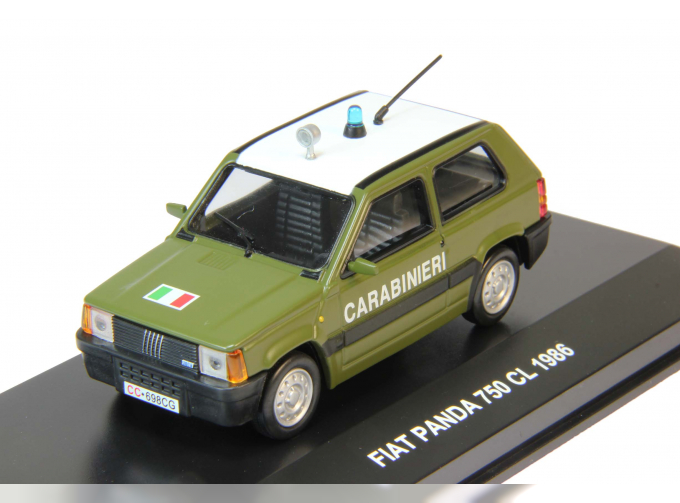 FIAT Panda 750 CL Carabinieri (1986), green