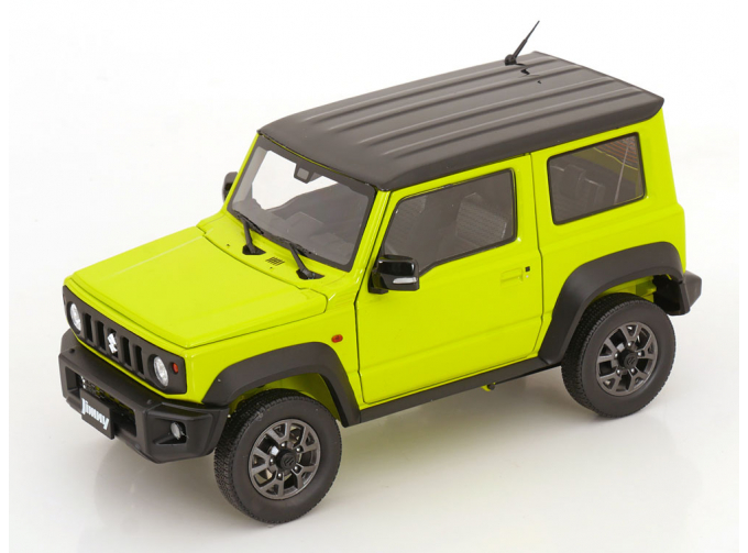 SUZUKI Jimny JB74 LHD, light green/black