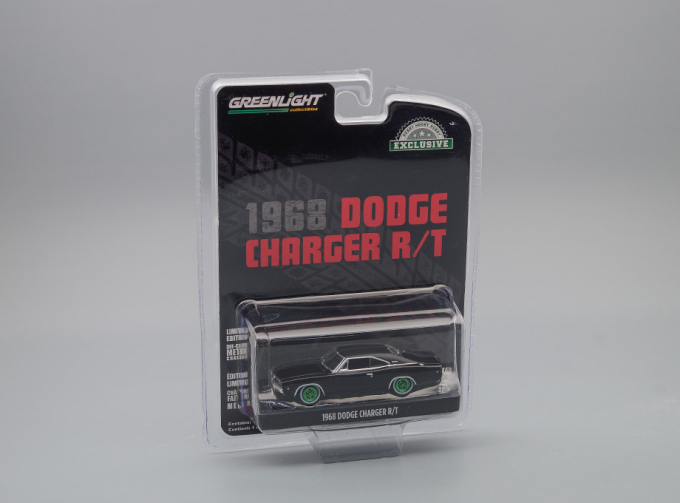 DODGE Charger R/T 1968 Black (Greenlight!)