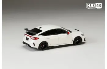 HONDA Civic Type R (FL5) Racing Black Package with Genuine Optional Parts, championship white