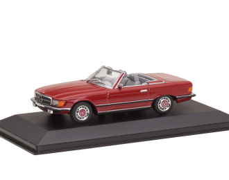 Mercedes-Benz 350 SL R107, red