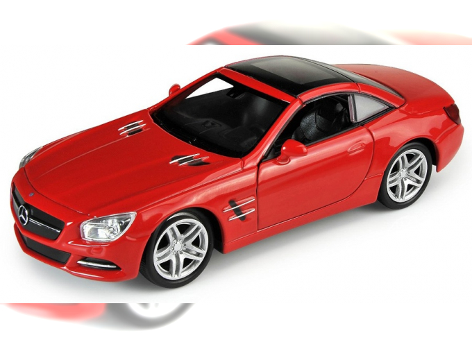 MERCEDES-BENZ SL500 R231 с закрытой крышей (2012), красный