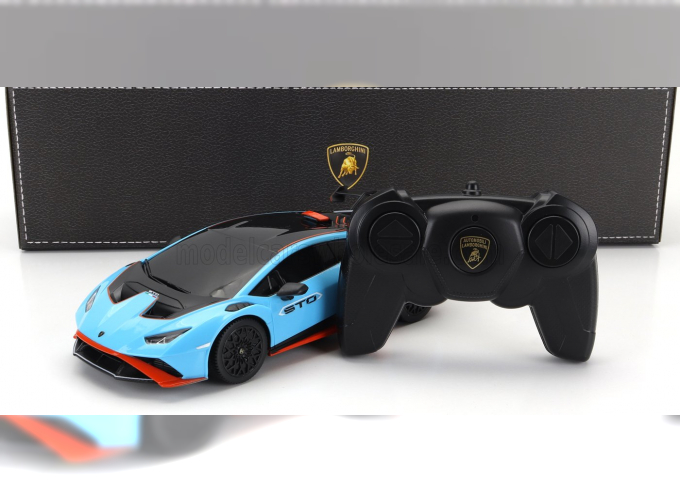 RC LAMBORGHINI Huracan Sto Lp640-2 (2021), Light Blue Orange