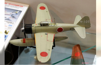 Сборная модель Самолет A6M2-N TYPE 2 FIGHTER
