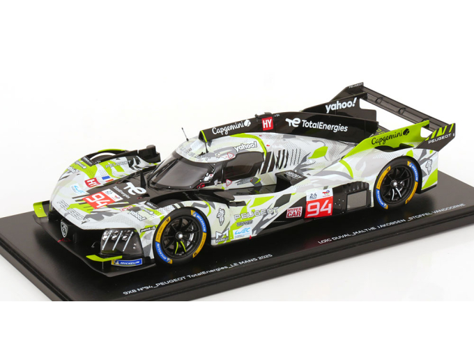 PEUGEOT 9X8 №94 11th 24h LeMans Stoffel Vandoorne, Malthe Jakobsen, Loïc Duval (2025)