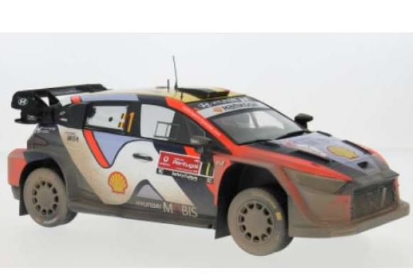 HYUNDAI i20 N Rally1 №1 T.Neuville/M.Wydaeghe Rally Portugal (2025), dirty version