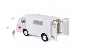 PEUGEOT D4B "Ambulance" (1963), white