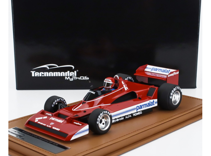 ALFA ROMEO F1 Brabham Bt45c №1 Argentina Gp (with Pilot Figure) (1978) Niki Lauda, Red
