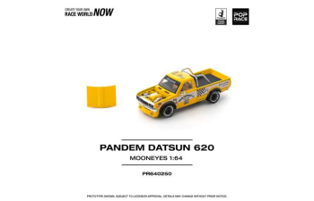 Pandem DATSUN 620 *Mooneyes*, yellow/black