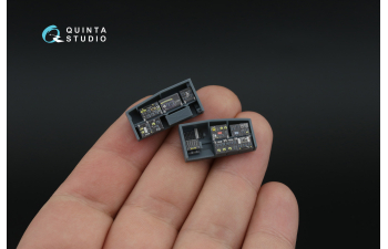 3D Декаль Передние отсеки авионики для AH-64A (Trumpeter) (с 3D-печатными деталями)