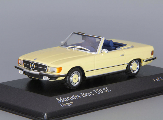 MERCEDES-BENZ 350SL R107 (1972), yellow