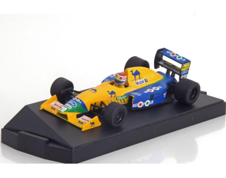 BENETTON Ford B191, Piquet (1991), blue/yellow