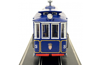 Трамваи. Tramvia Blau (Барселона, Испания, 1903), синий