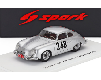 PORSCHE 356 1500 Coupe №248 Rally Montecarlo (1955) Max Nathan - Heinz Schellhaas, Silver