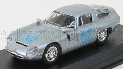 ALFA ROMEO Tz1 N 62 Targa Florio 1964 Nicodemi - Lessona, Silver