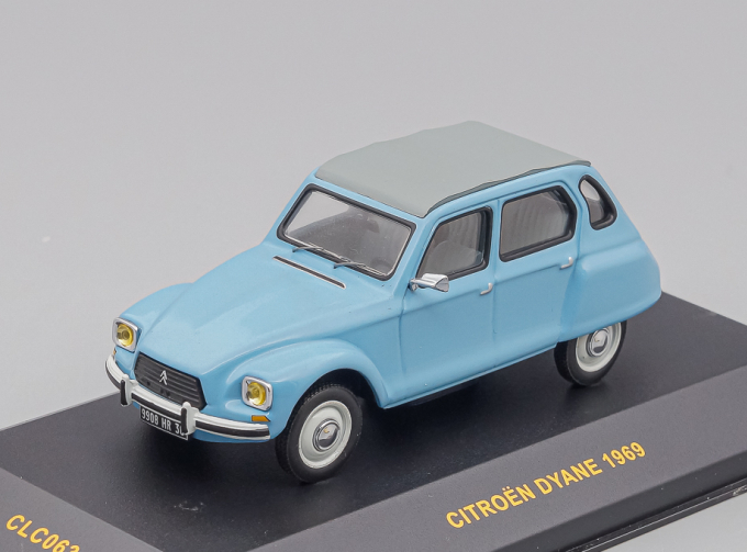 CITROEN Dyane 6 (1969), light blue