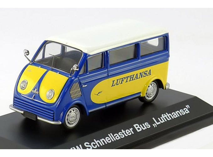 DKW Schnellaster Lufthansa, blue yellow white