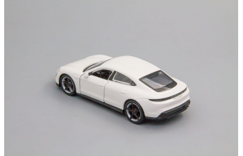 PORSCHE Taycan Turbo S, white