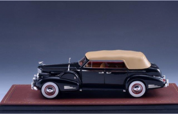 CADILLAC V16 Series 90 Fleetwood Sedan Convertible (закрытый) 1938 Black