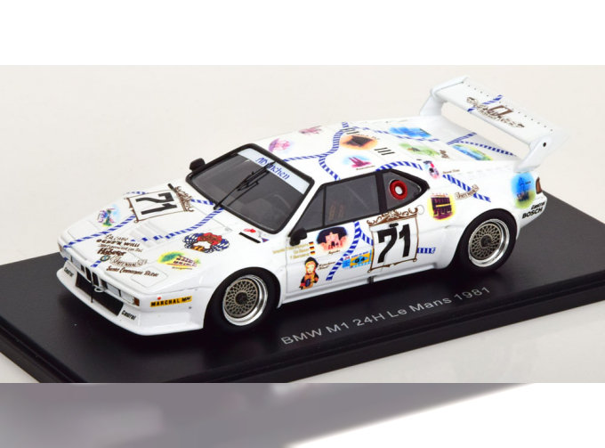 BMW M1 No 71 24h Le Mans, von Bayern/Oberndorfer (1981)