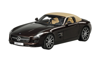 MERCEDES-BENZ SLS AMG R197 (2011), brown metallic