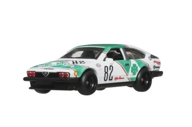 ALFA ROMEO GTV6 3.0 №82, white, green