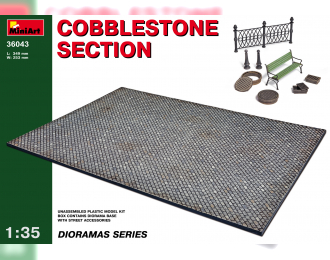 Сборная модель Наборы для диорам COBBLESTONE SECTION