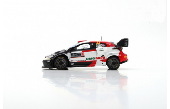 TOYOTA Yaris Gr Rally1 Team Toyota Gazoo Racing Wrt N33 Rally Montecarlo (2022 )E.Evans - S.Martin, White Red Black