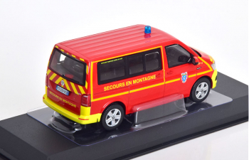 VOLKSWAGEN T6 SAPEURS POMPIERS SDIS 2A SECOURS EN MONTAGNE (2015)