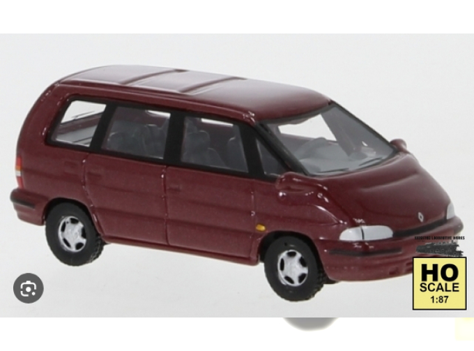 RENAULT Espace II, metallic dark red