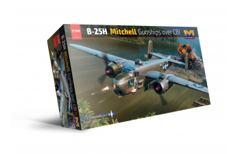 Сборная модель B-25H Mitchell Gunships over CBI