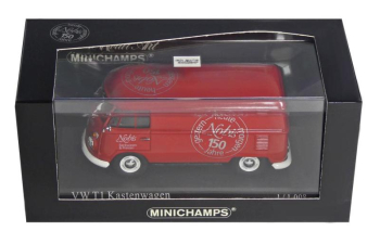 VOLKSWAGEN T1 Kastenwagen Nobis Printen (1963), rot